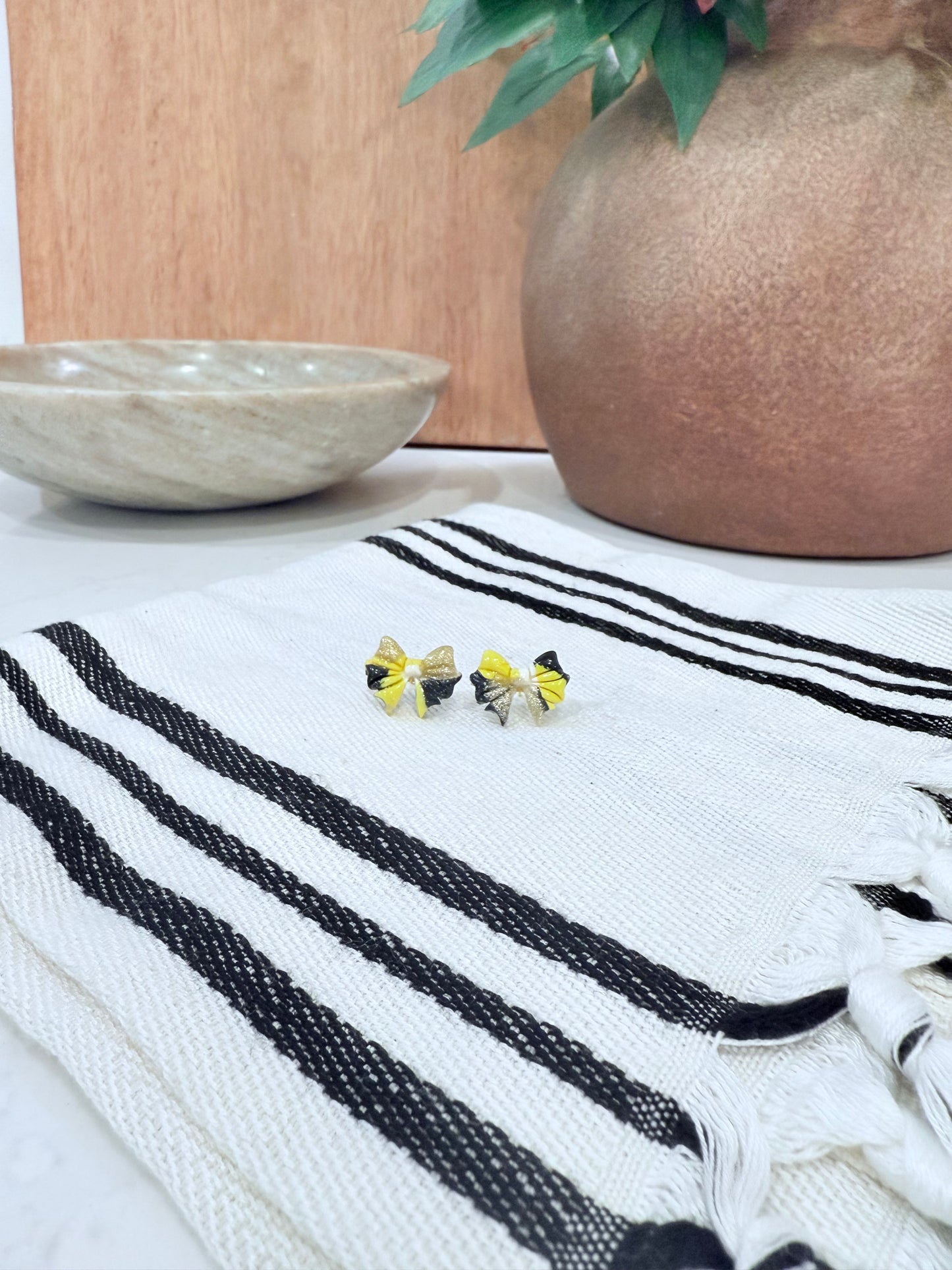 Illa Grace Bow Studs