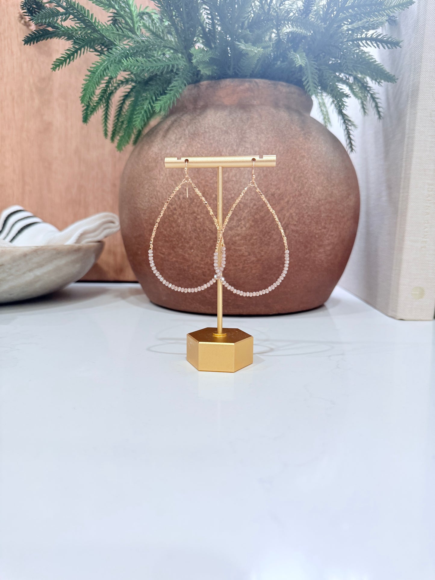 Beaded Dangle Earrings