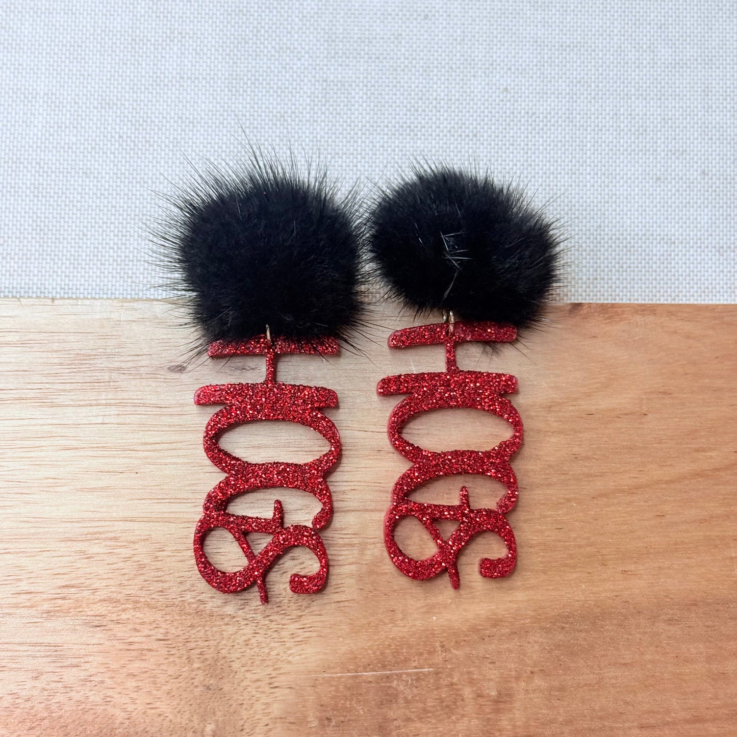 Glitter HOGS Earrings