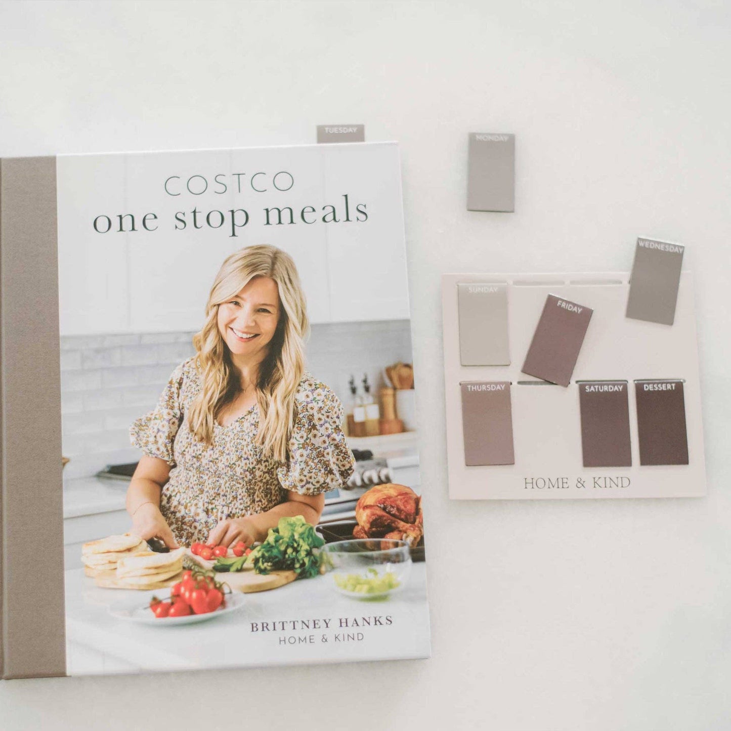 Magnetic Meal Planning Bookmarks – Set of 8 Durable Tabs