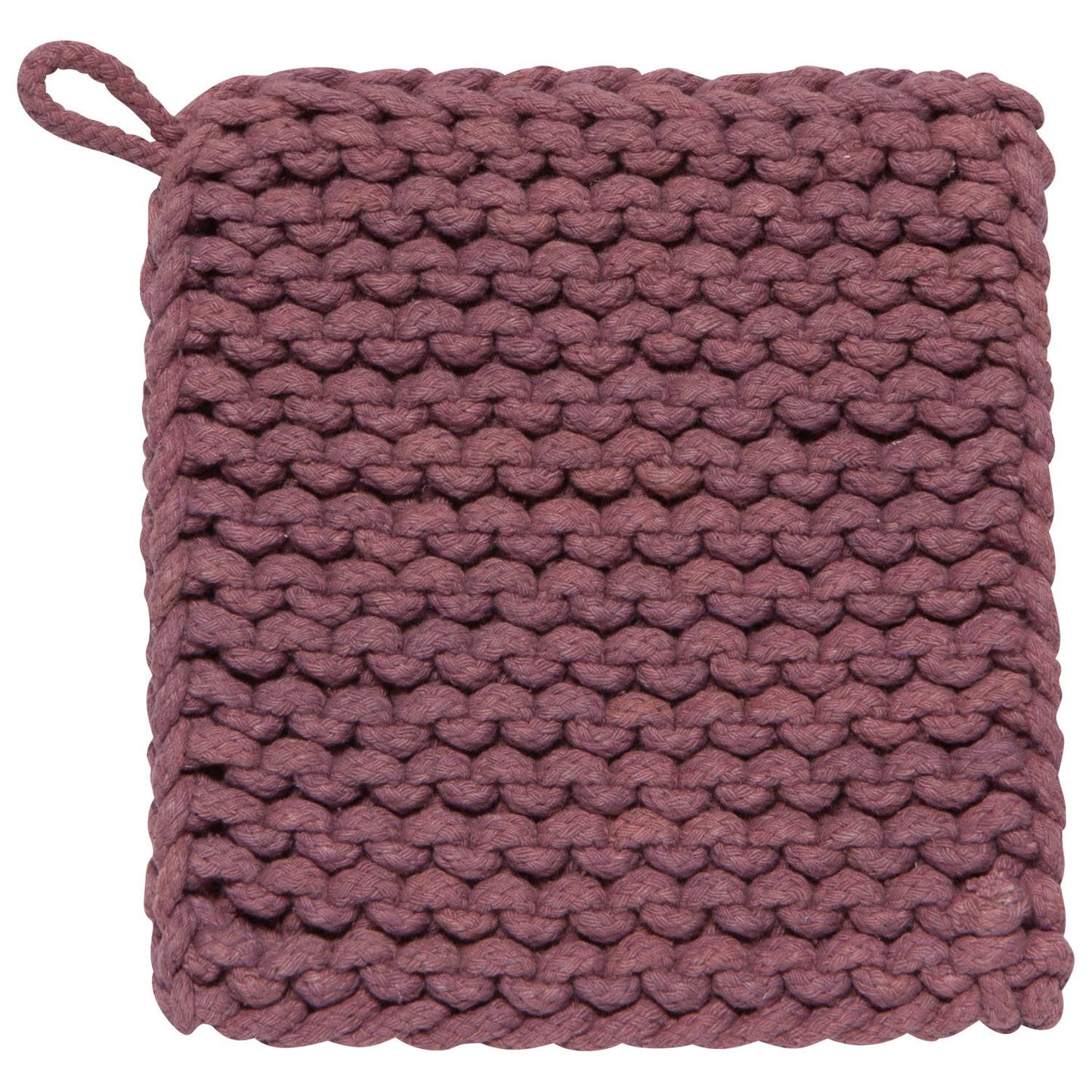 Ash Plum Knit Potholder from Danica Heirloom