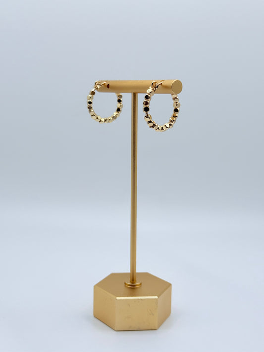 Minimalist Gold Hoop Earrings