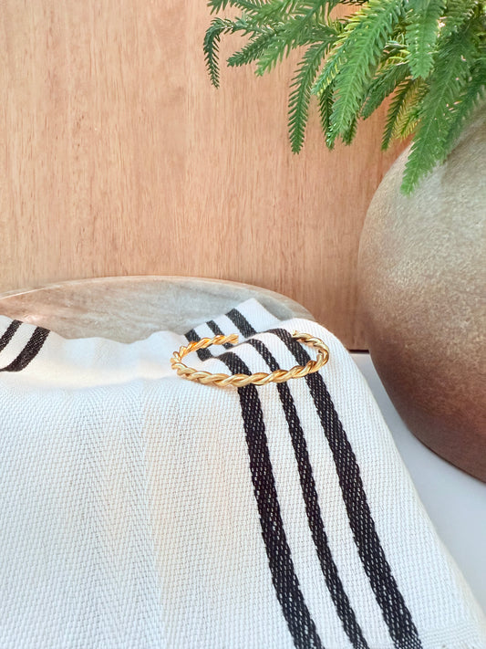 Twist Cuff Bangle (Designer Inspired)