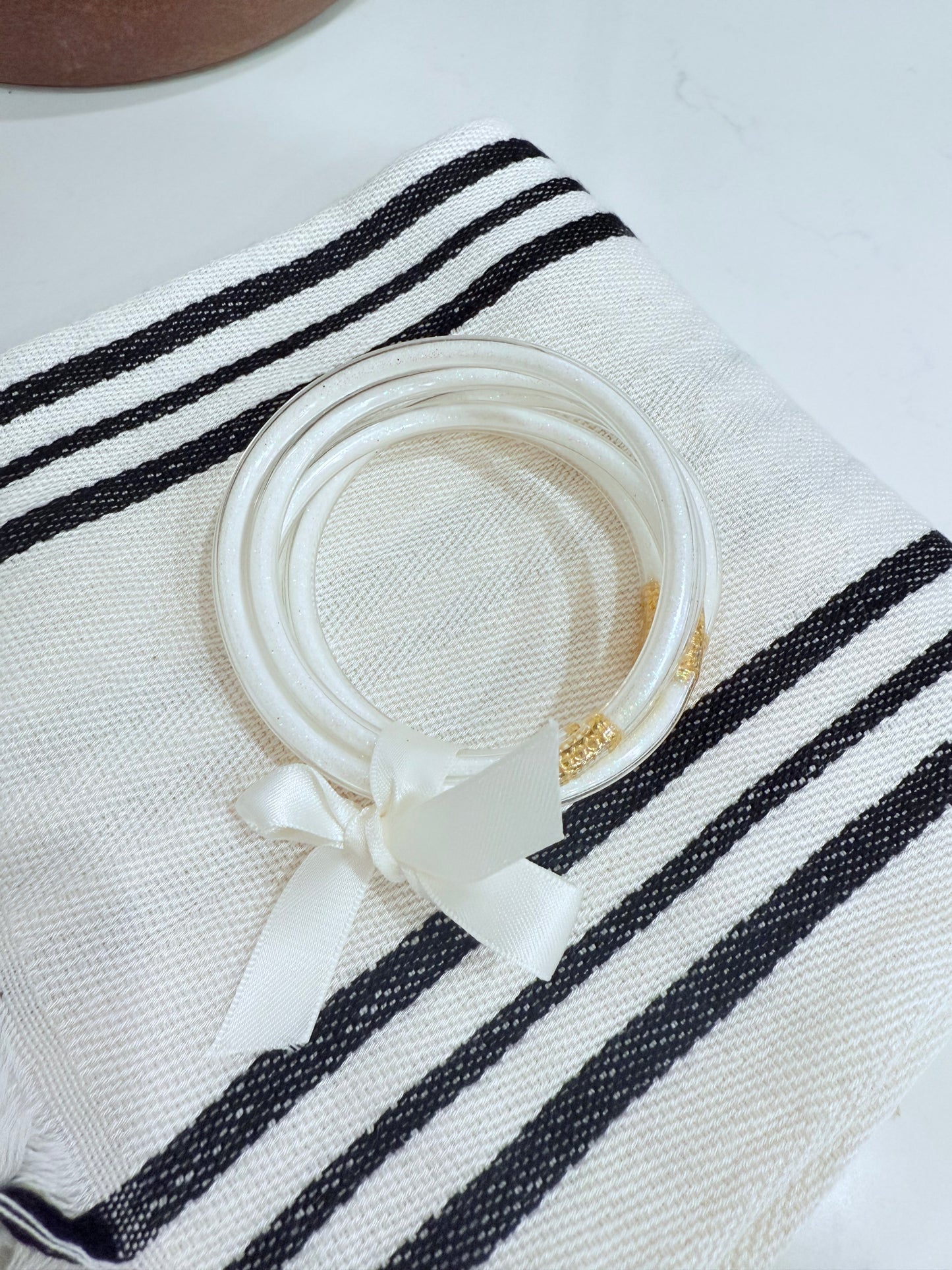 Jelly Bangle Bracelet Stack