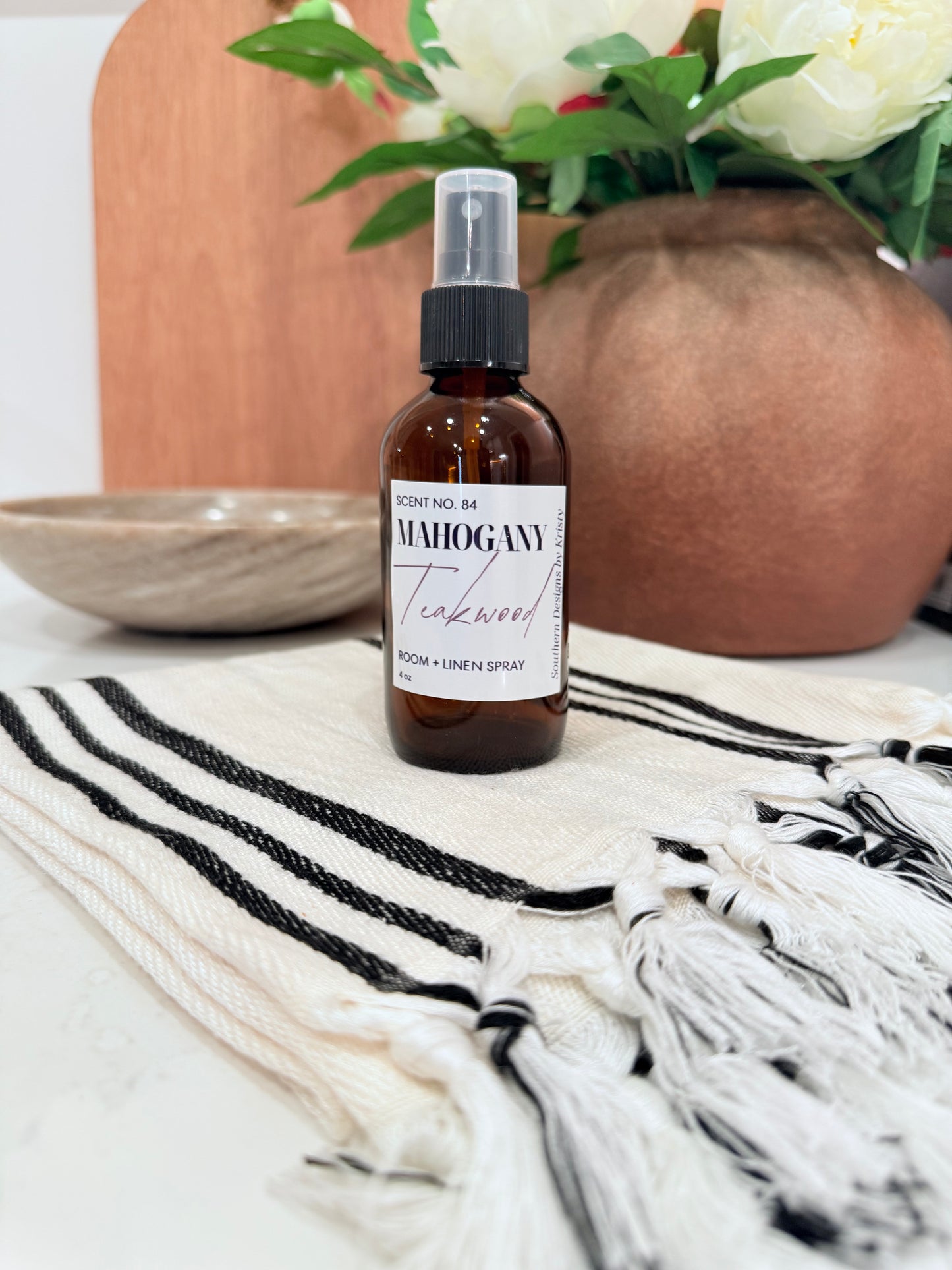 Mahogany Teakwood Room and Linen Spray