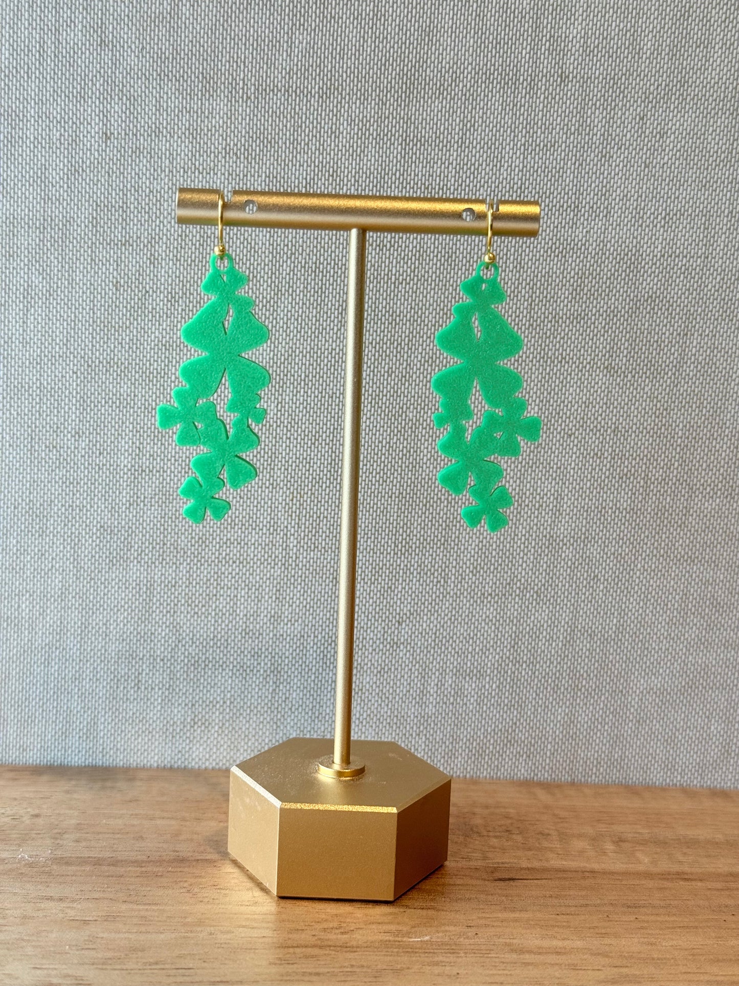 Shamrock Dangle Earrings