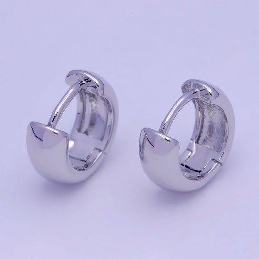 Tiny Huggie Silver Huggies