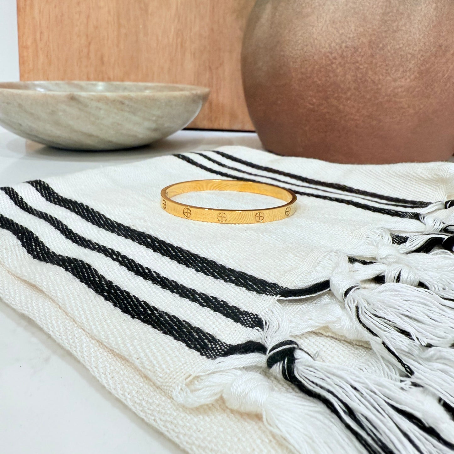 Stainless Steel Bangle Bracelet