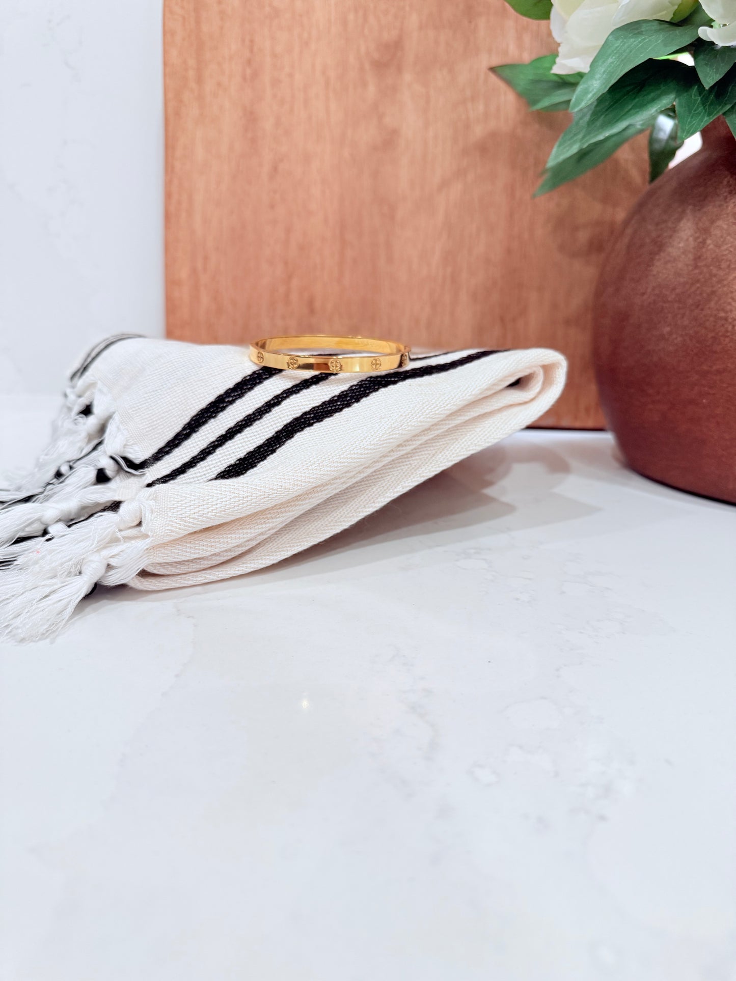 Stainless Steel Bangle Bracelet