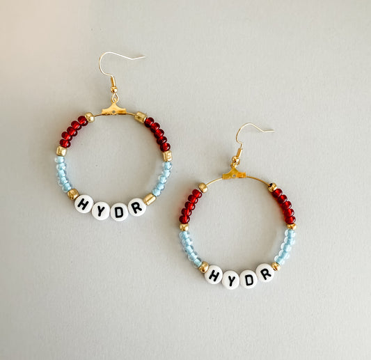 Beaded HYDR Hoops