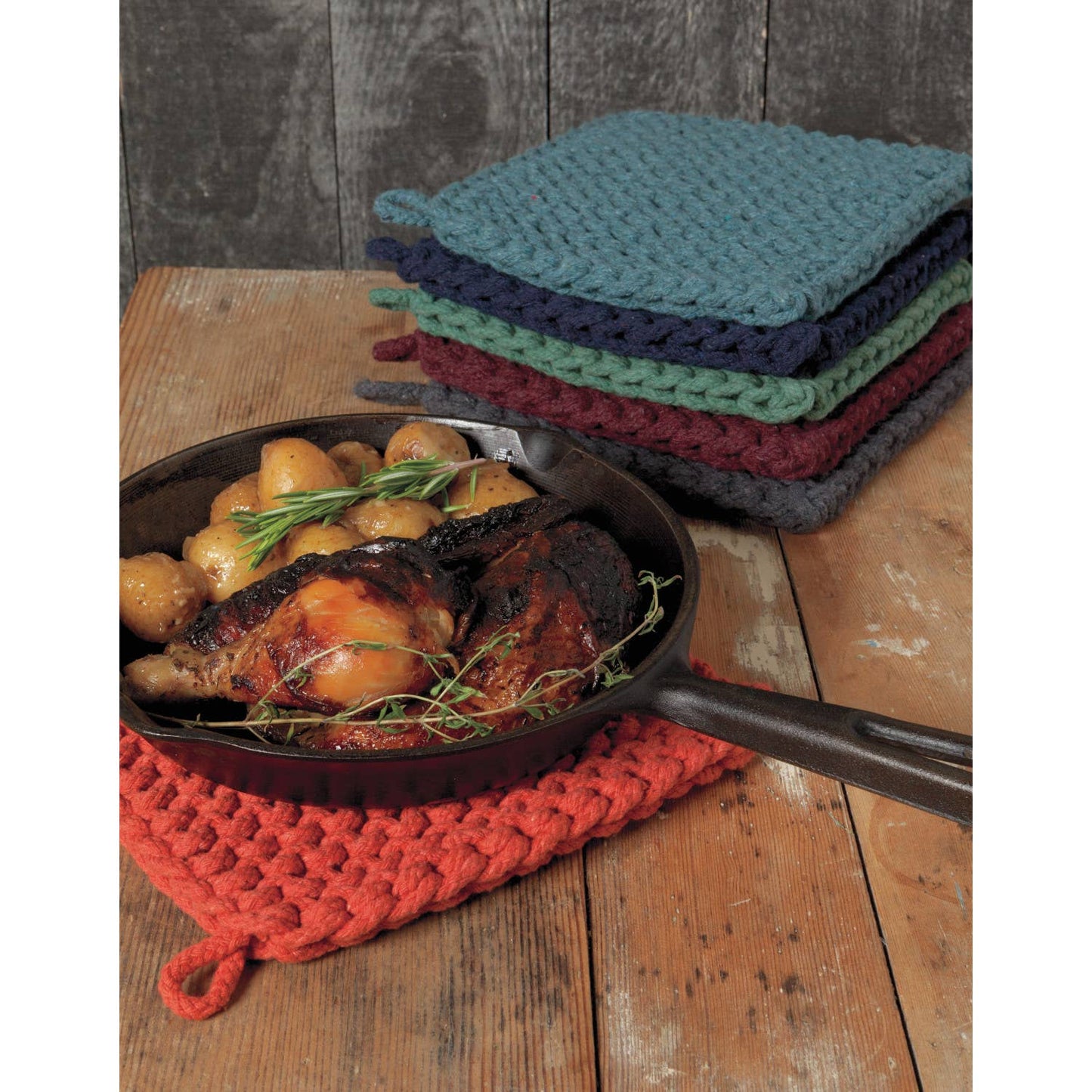 Clay Knit Potholder from Danica Heirloom