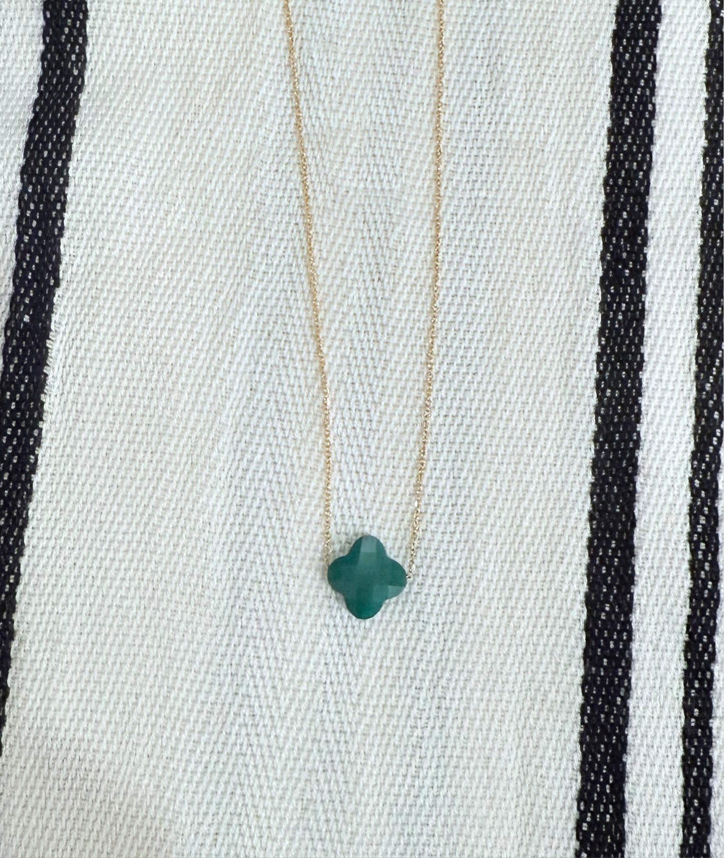 Natural Stone Design - Stainless Steel 18k Plated