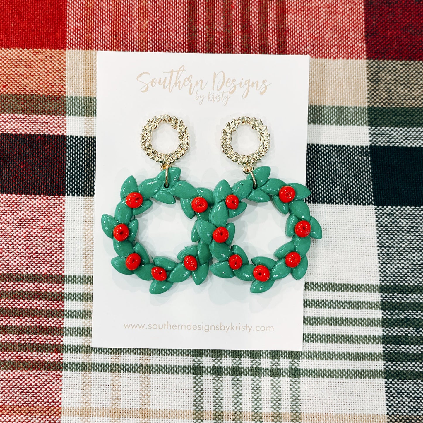 Christmas Wreath with Berries