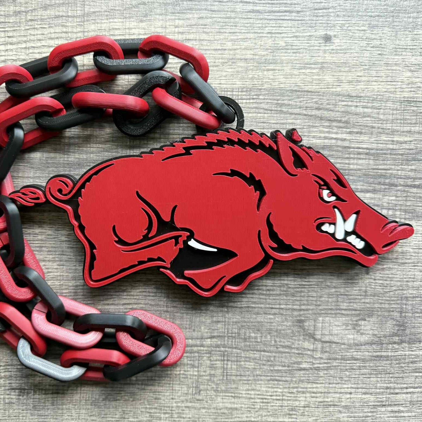 Arkansas Razorbacks-Inspired Hype Chain