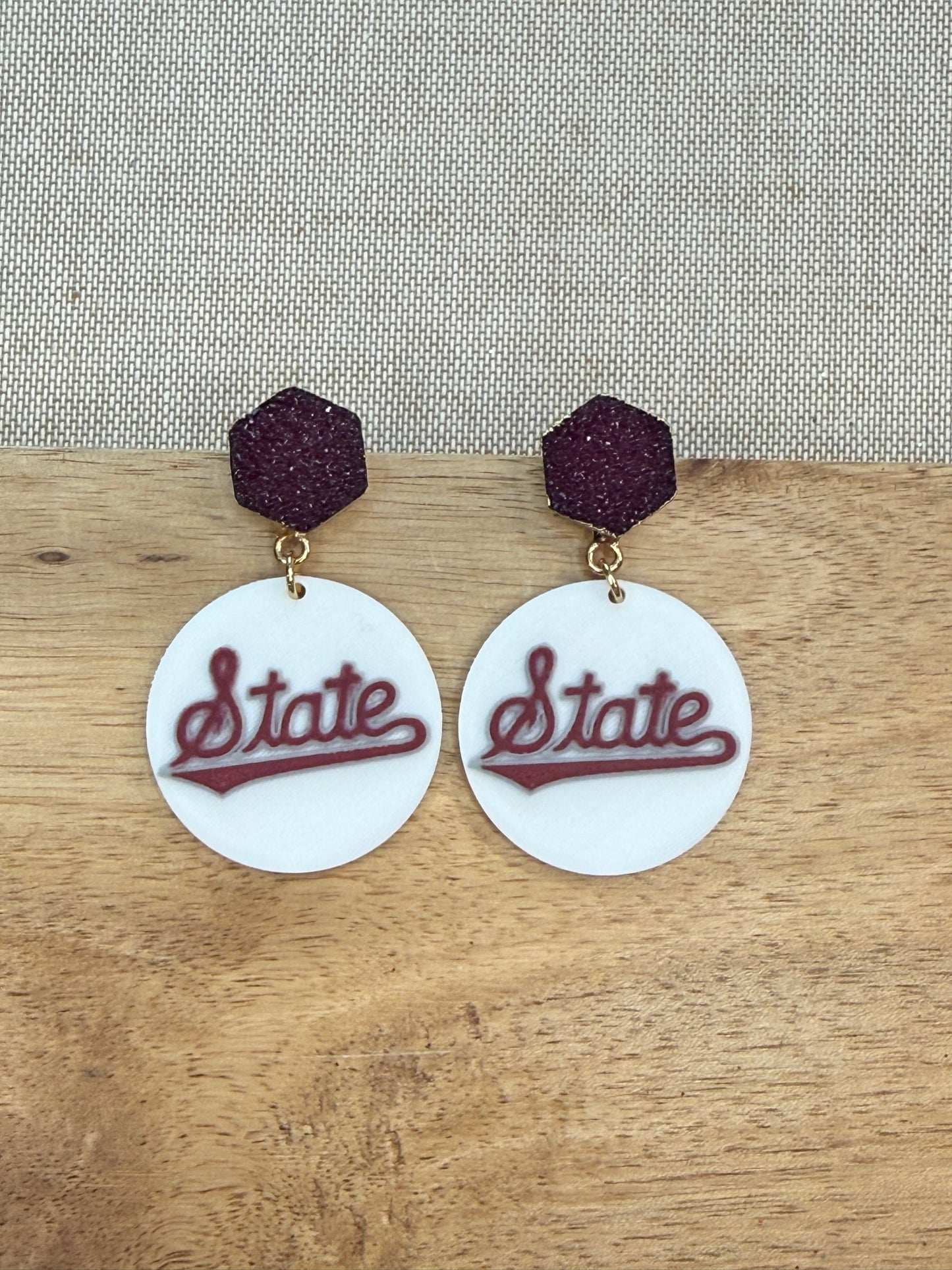 State Game Day Earrings