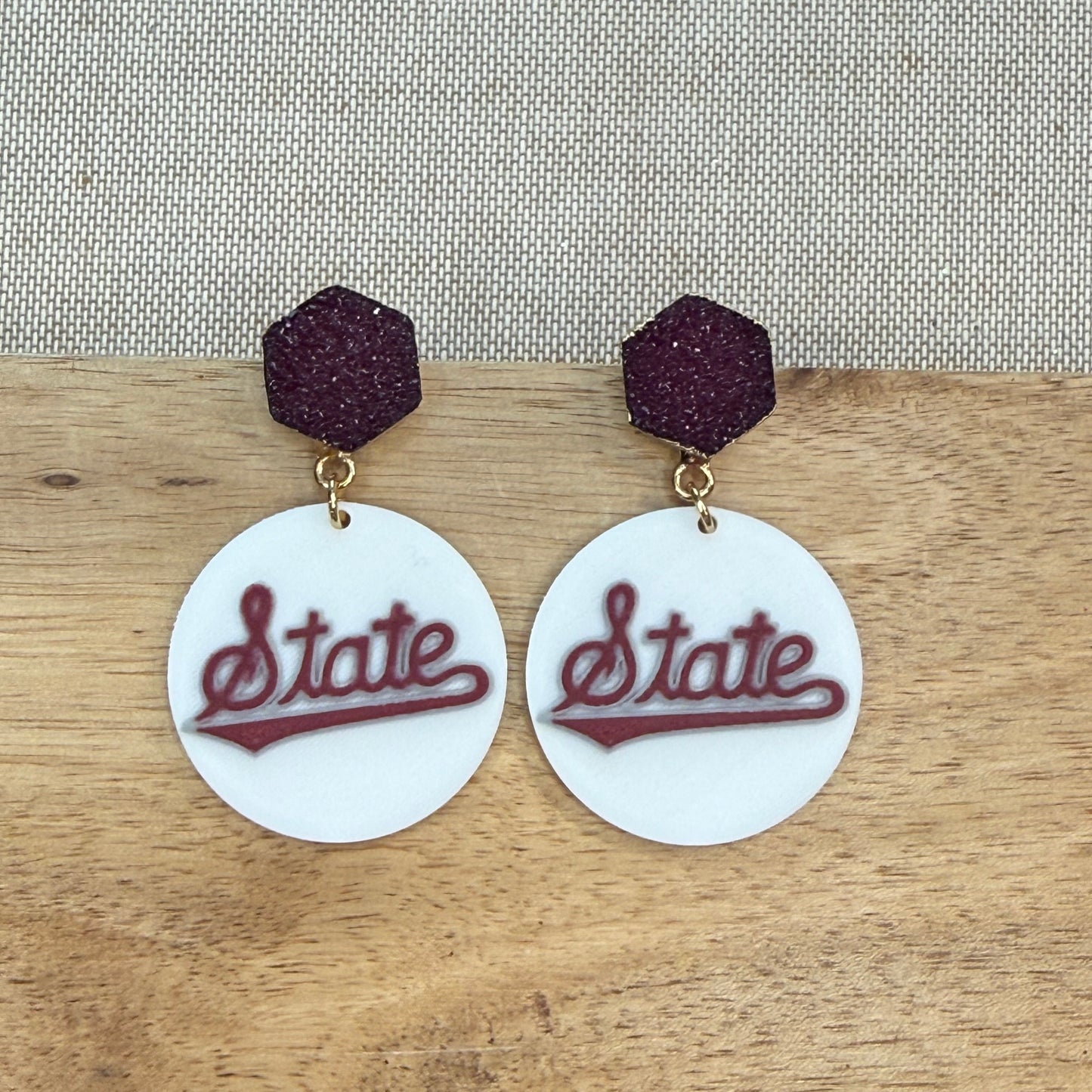 State Game Day Earrings