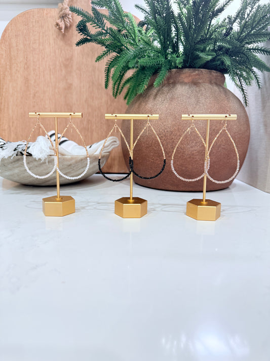 Beaded Dangle Earrings