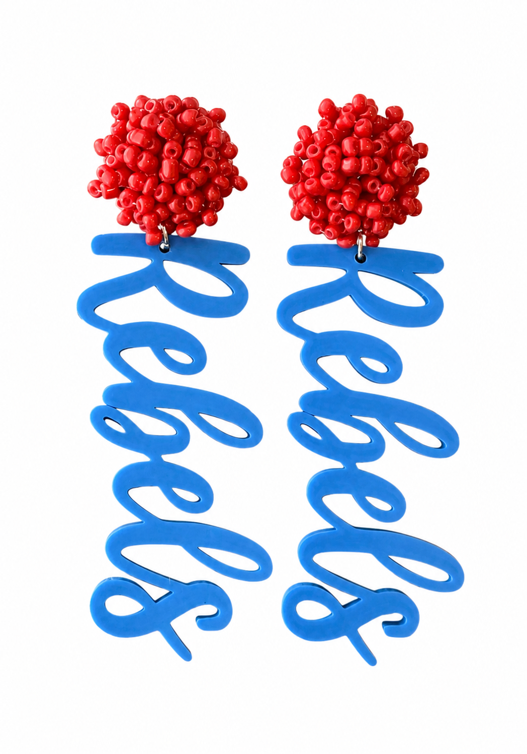 Rebels Script Earrings