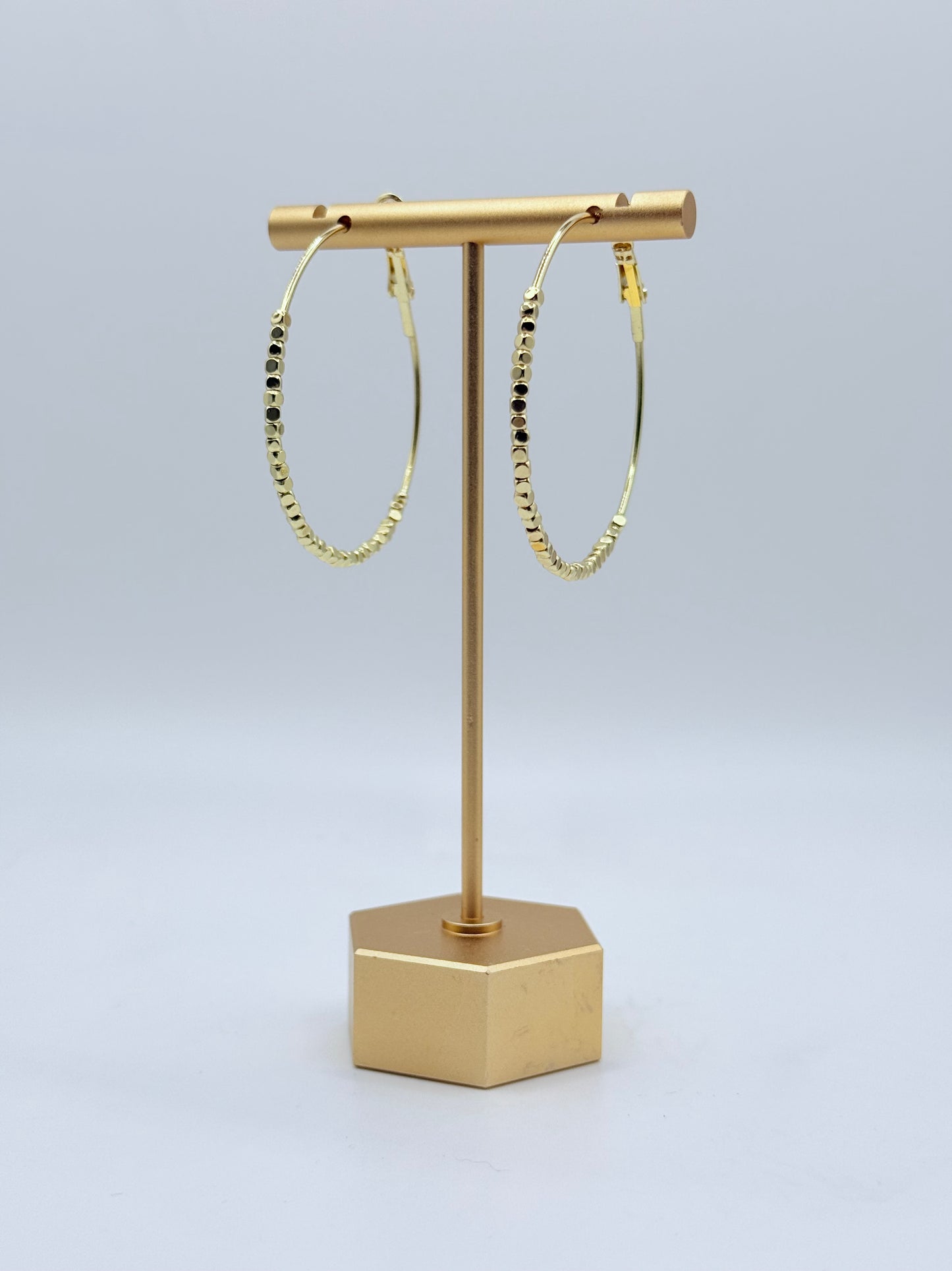 Minimalist Gold Hoop Earrings