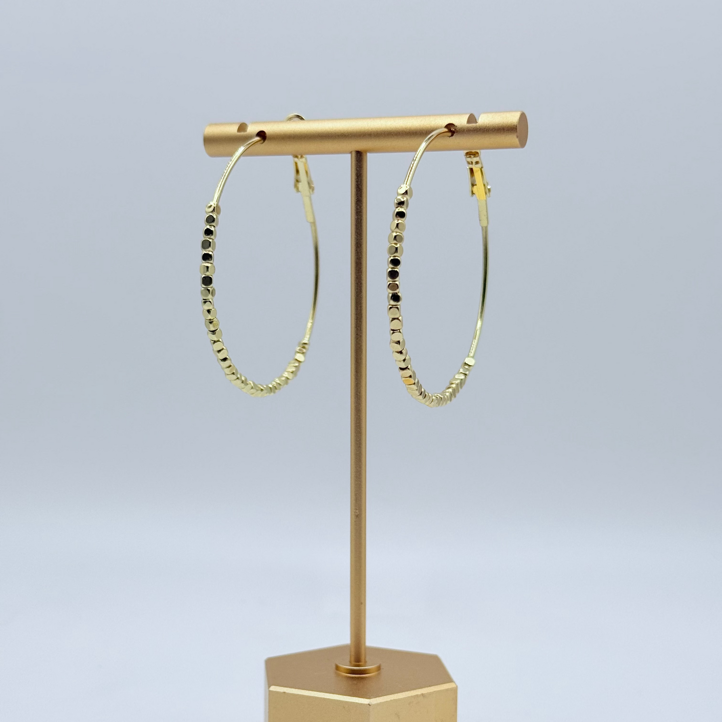 Minimalist Gold Hoop Earrings