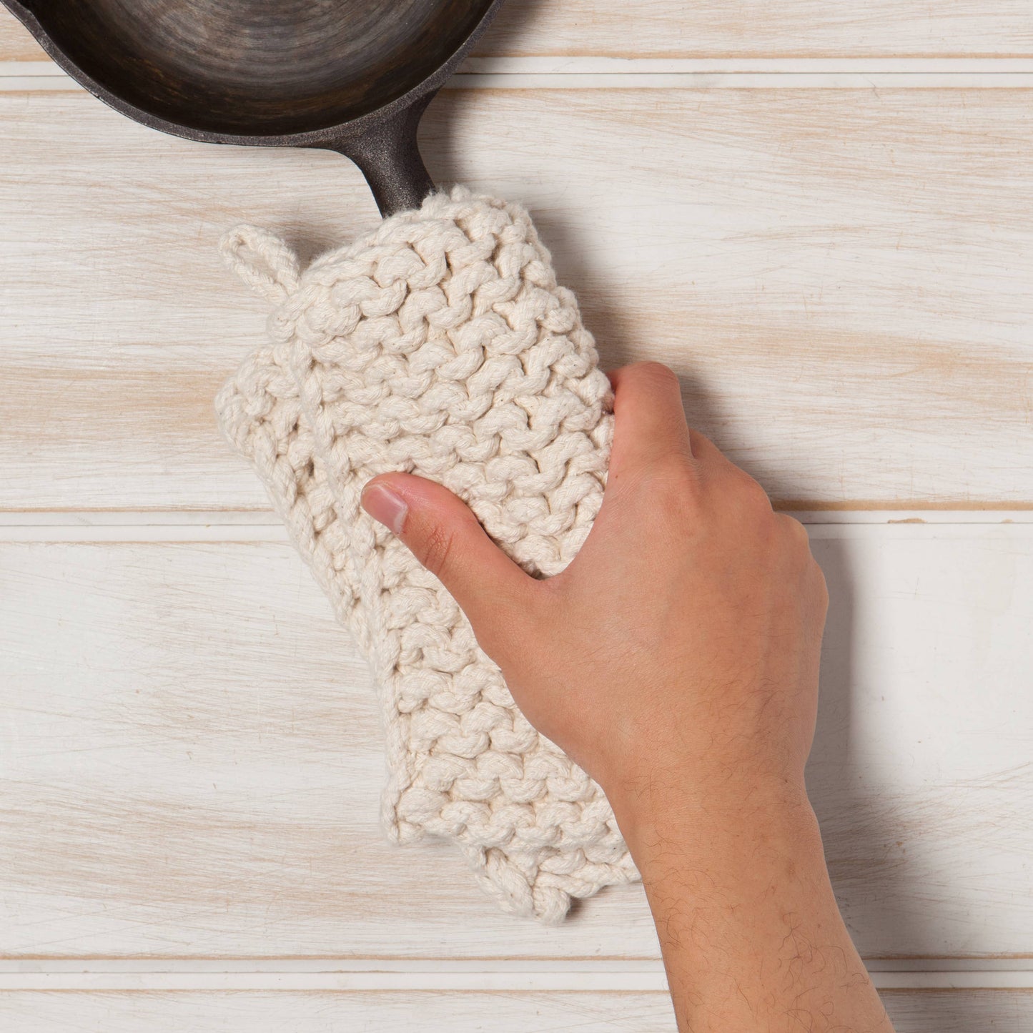 Natural Knit Potholder from Danica Heirloom