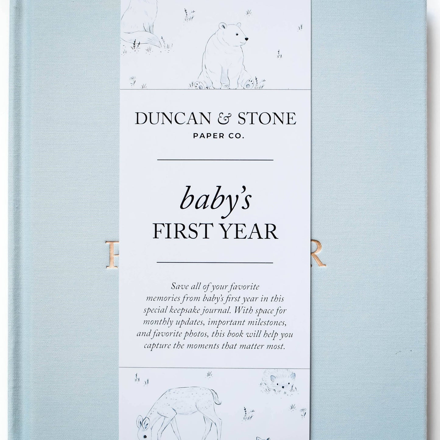 Baby's First Year Memory Book & Photo Album | Mother's Day