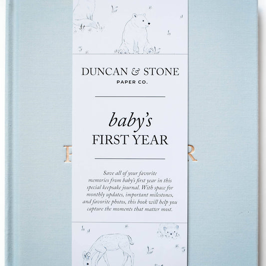 Baby's First Year Memory Book & Photo Album | Mother's Day