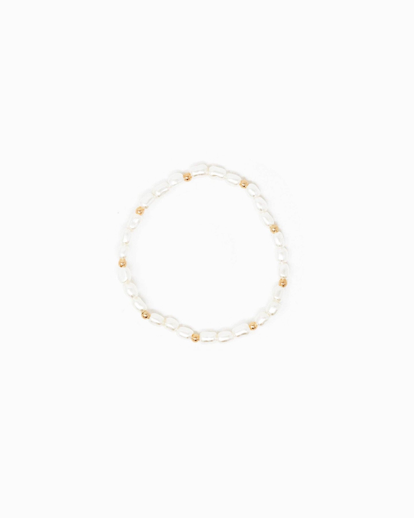 Pearl Stretch Bracelet Set of 3