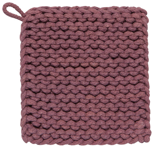 Ash Plum Knit Potholder from Danica Heirloom