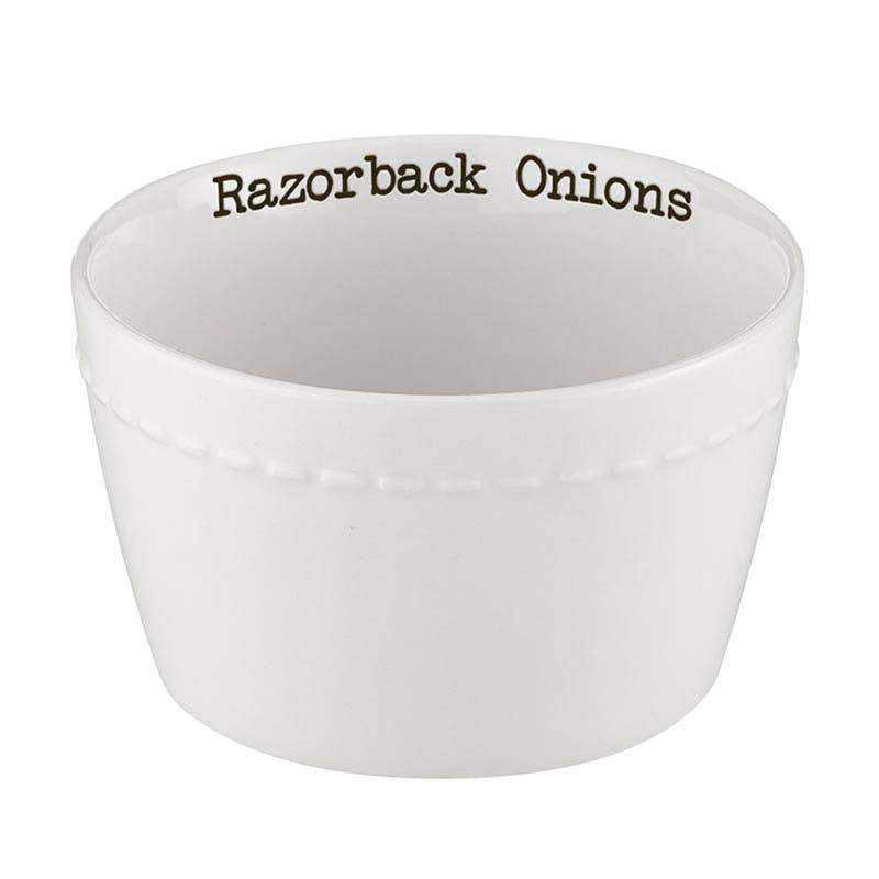 Chili Condiment Set - Razorbacks