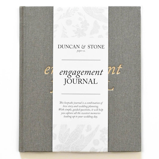 Engagement Journal | Gift for New Brides | Book for Couples