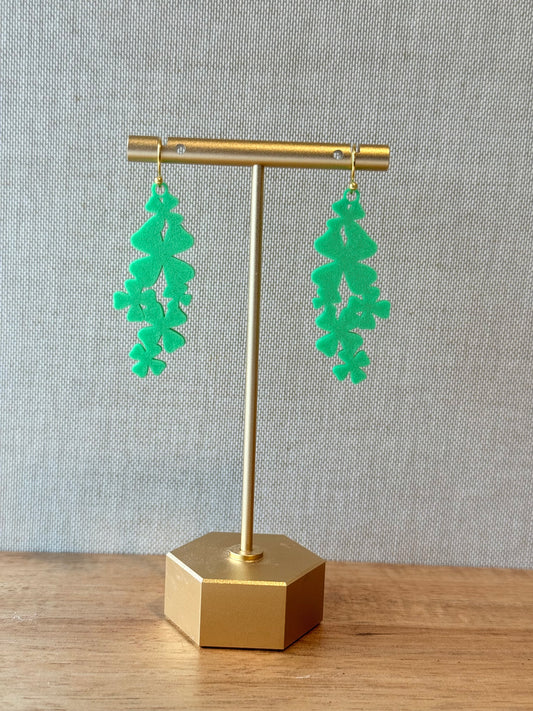 Shamrock Dangle Earrings
