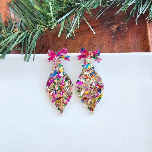 Christmas Ornament Earrings