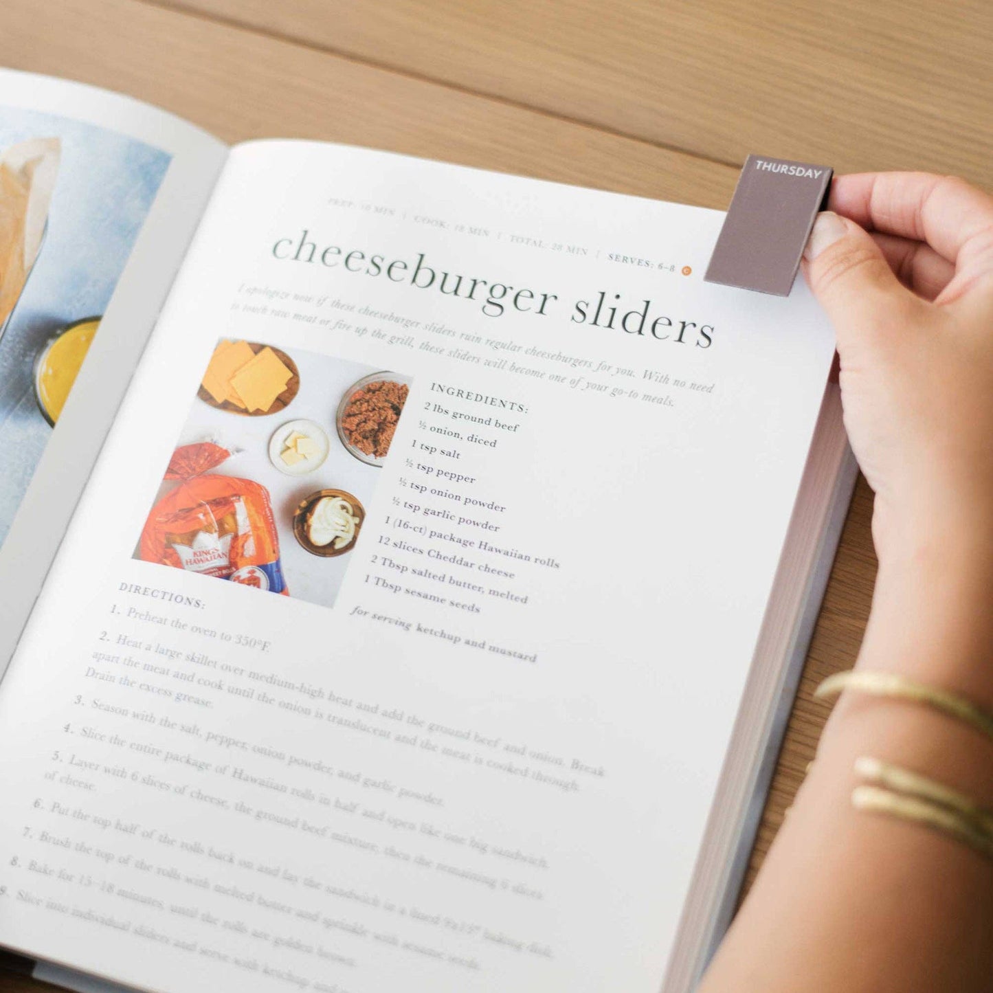 Magnetic Meal Planning Bookmarks – Set of 8 Durable Tabs