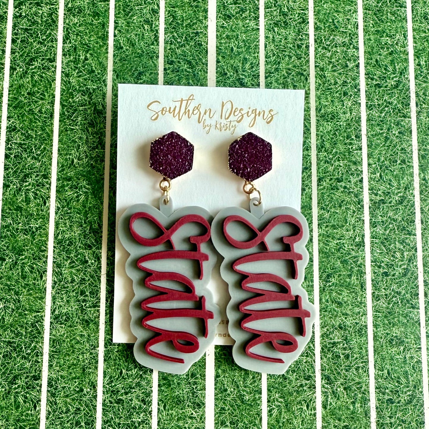State Game Day Earrings