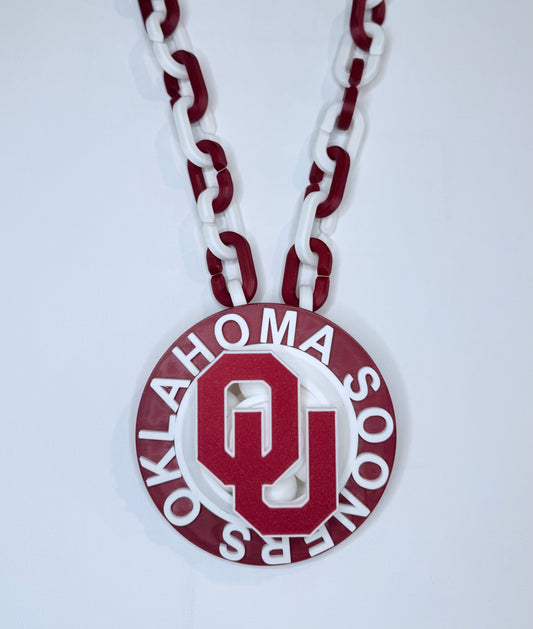 Oklahoma Sooners Spinning Hype Chain