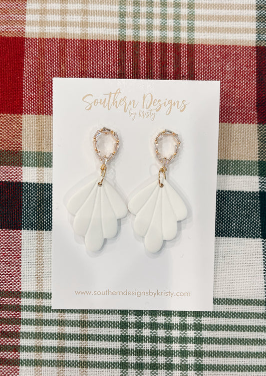 White Christmas Dangle