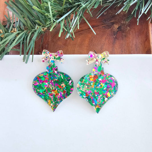 Christmas Ornament Earrings