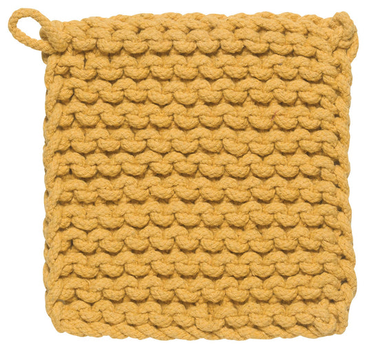 Ochre Knit Potholder from Danica Heirloom