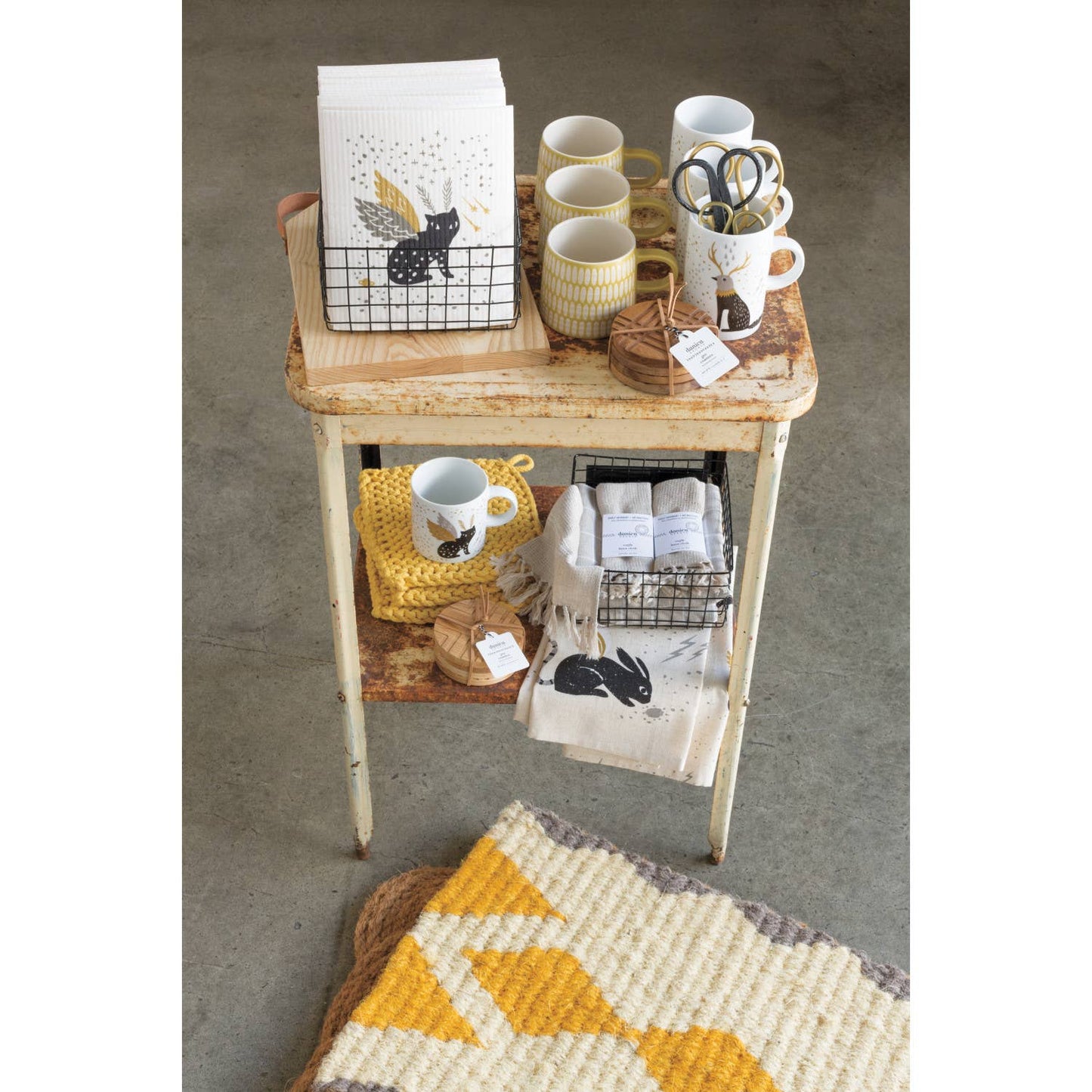 Ochre Knit Potholder from Danica Heirloom