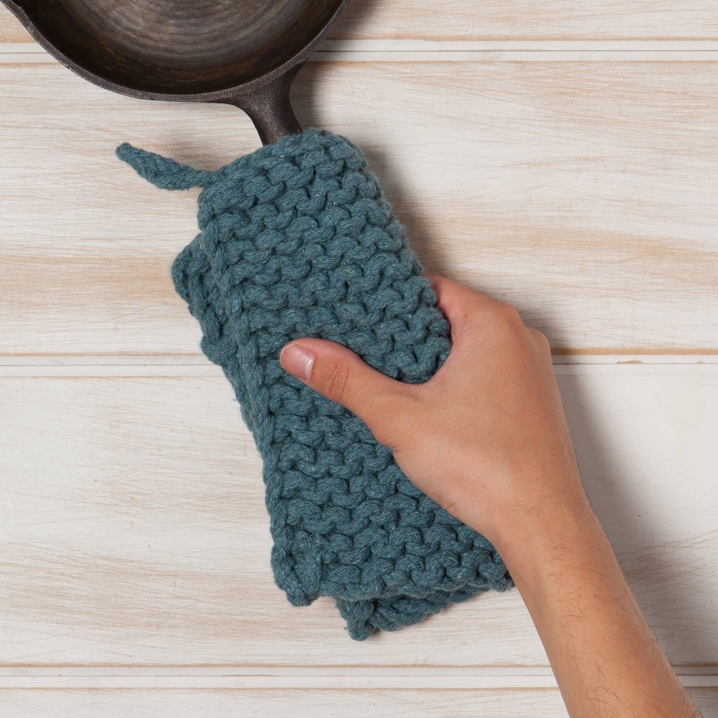 Lagoon Knit Potholder from Danica Heirloom