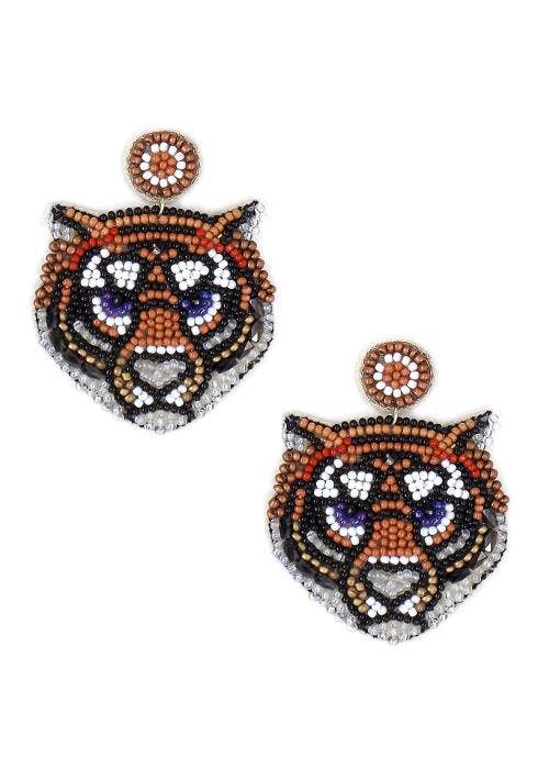 Tiger Earrings