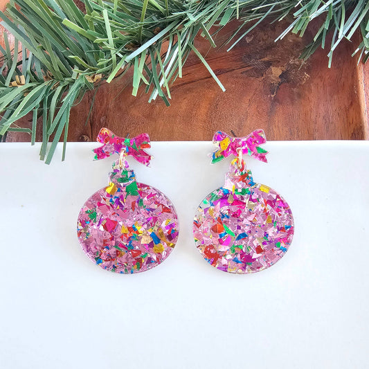 Christmas Ornament Earrings